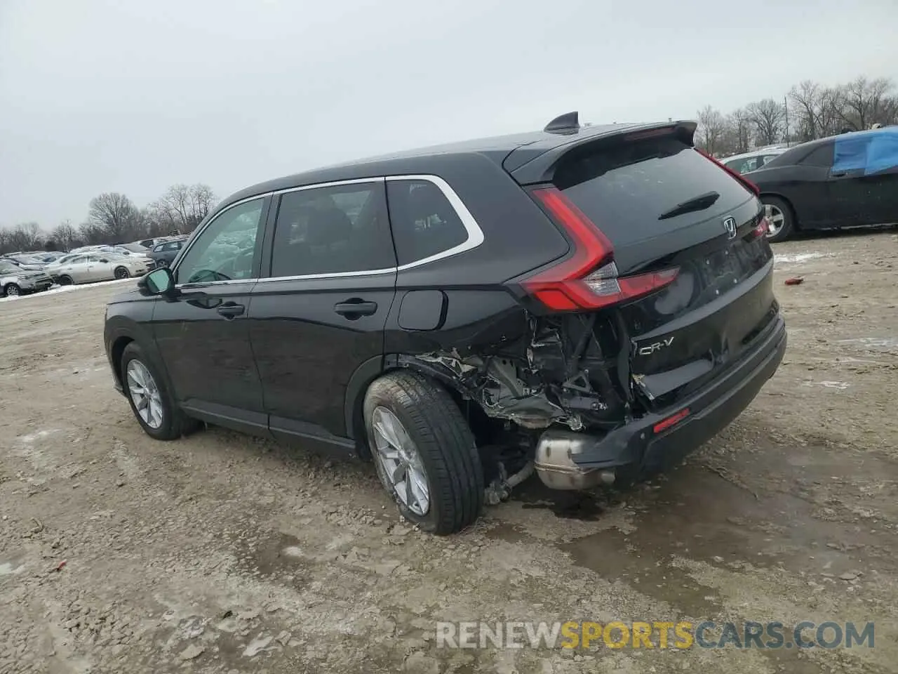 2 fotografías del automóvil dañado 7FARS4H78RE020719 HONDA CRV 2024