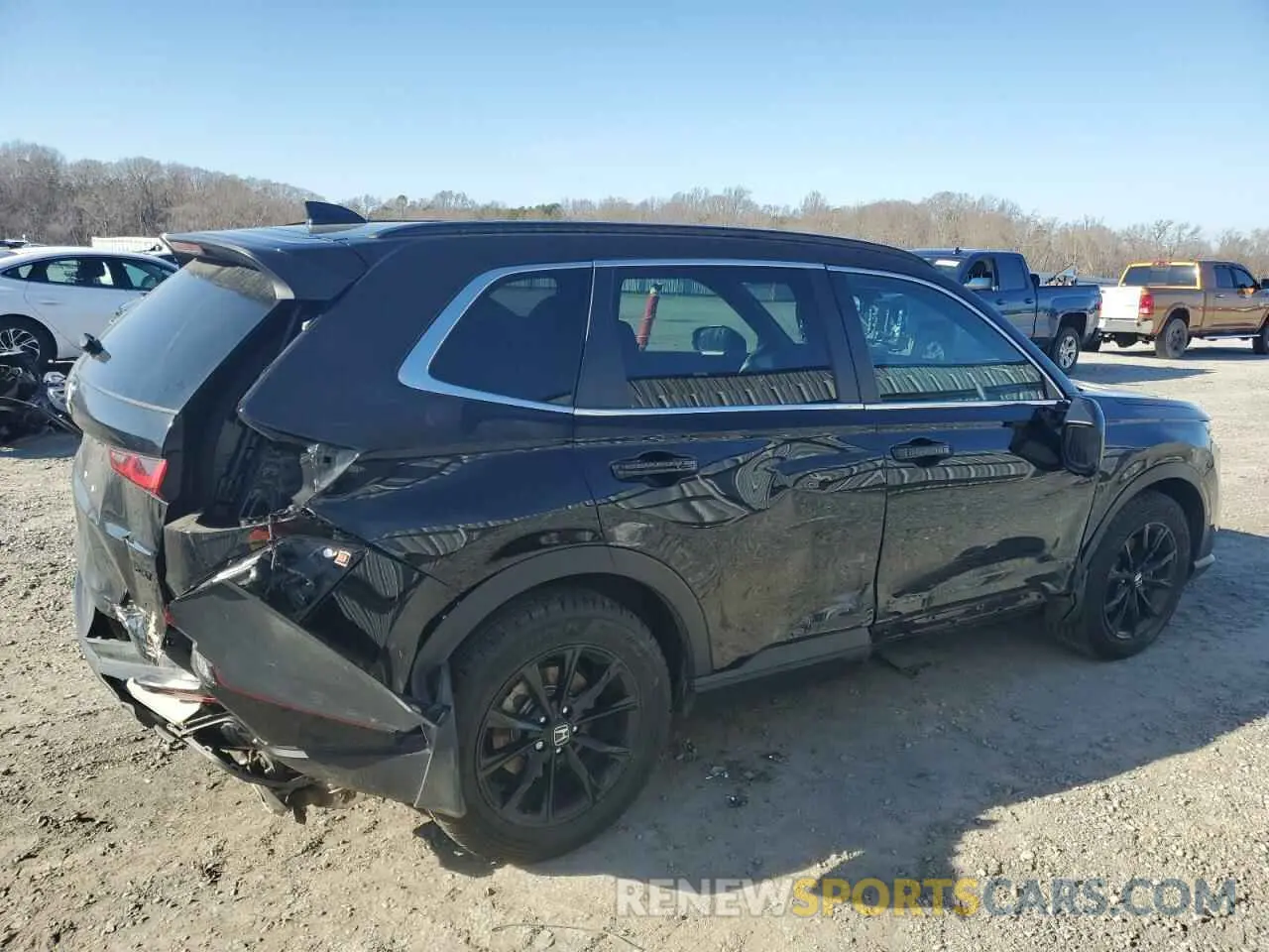 3 fotografías del automóvil dañado 7FARS5H54RE007163 HONDA CRV 2024
