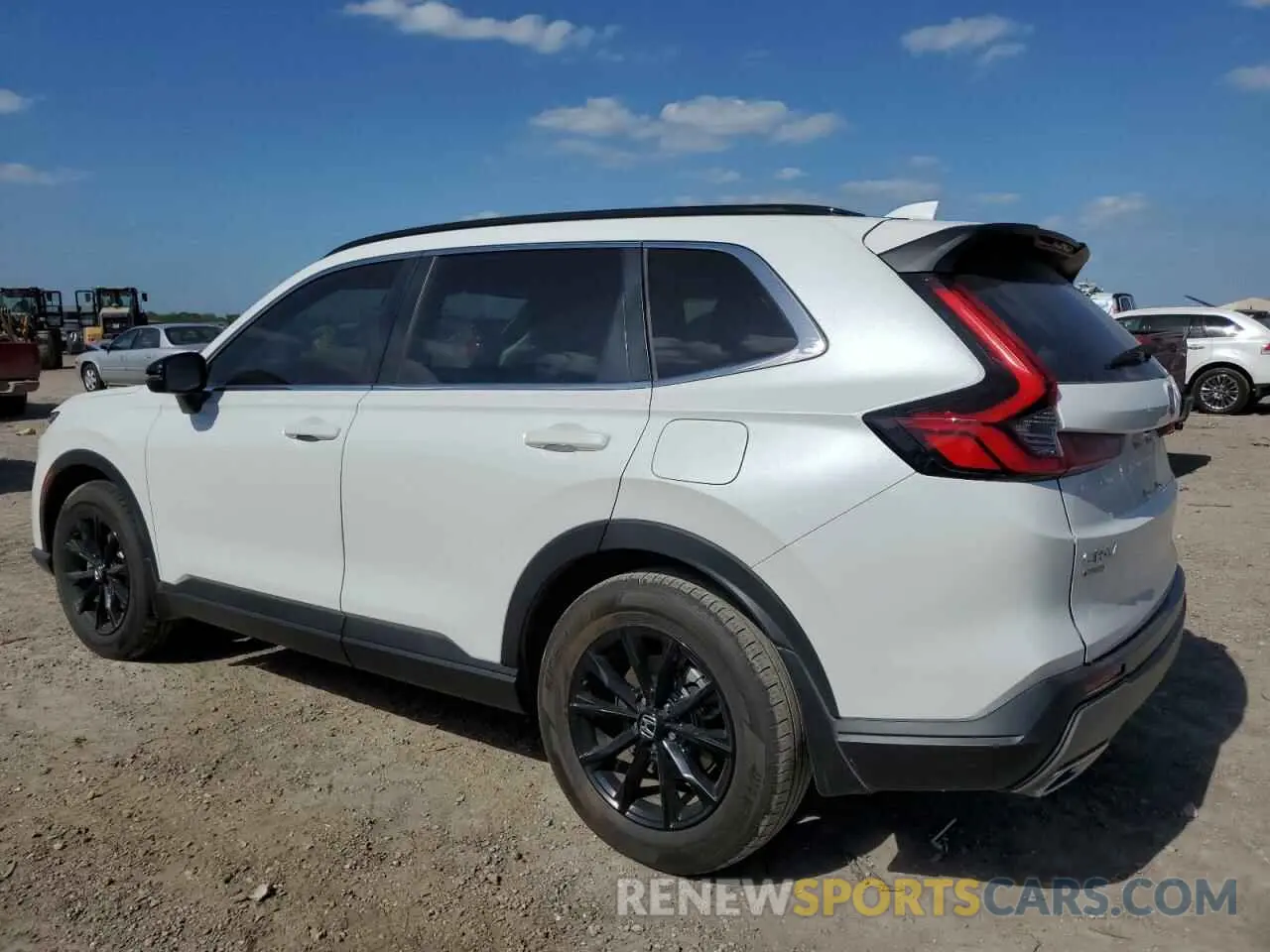 2 fotografías del automóvil dañado 7FARS5H56RE003017 HONDA CRV 2024