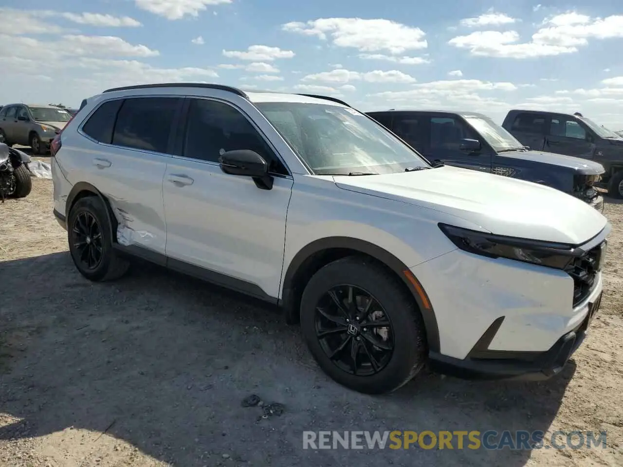 4 fotografías del automóvil dañado 7FARS5H56RE003017 HONDA CRV 2024