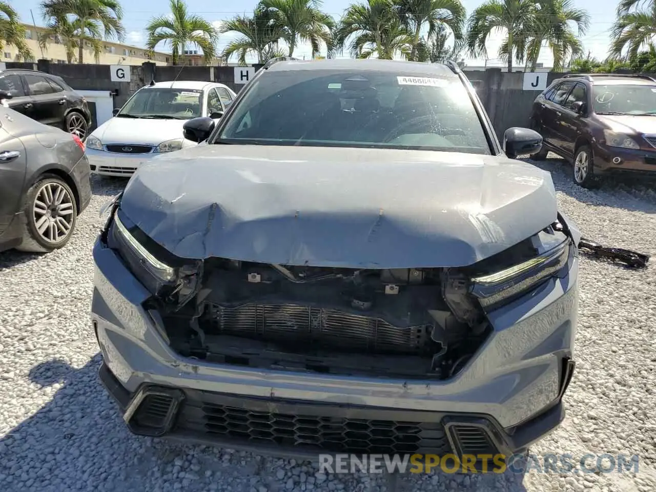 5 fotografías del automóvil dañado 7FARS5H5XRE002632 HONDA CRV 2024