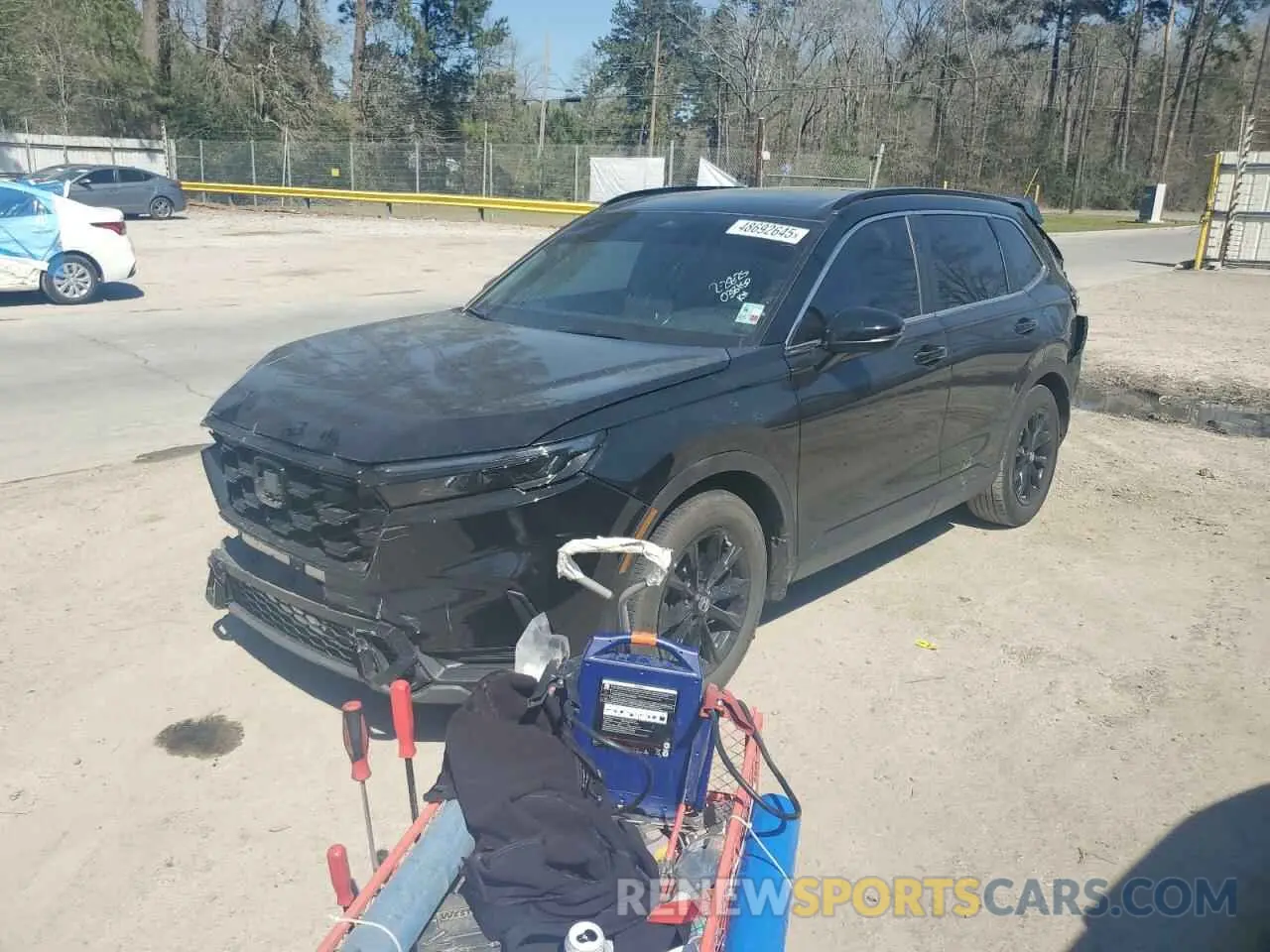 1 fotografías del automóvil dañado 7FARS5H84RE038150 HONDA CRV 2024
