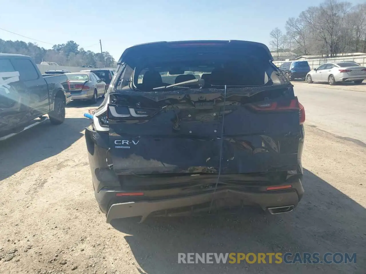 6 fotografías del automóvil dañado 7FARS5H84RE038150 HONDA CRV 2024