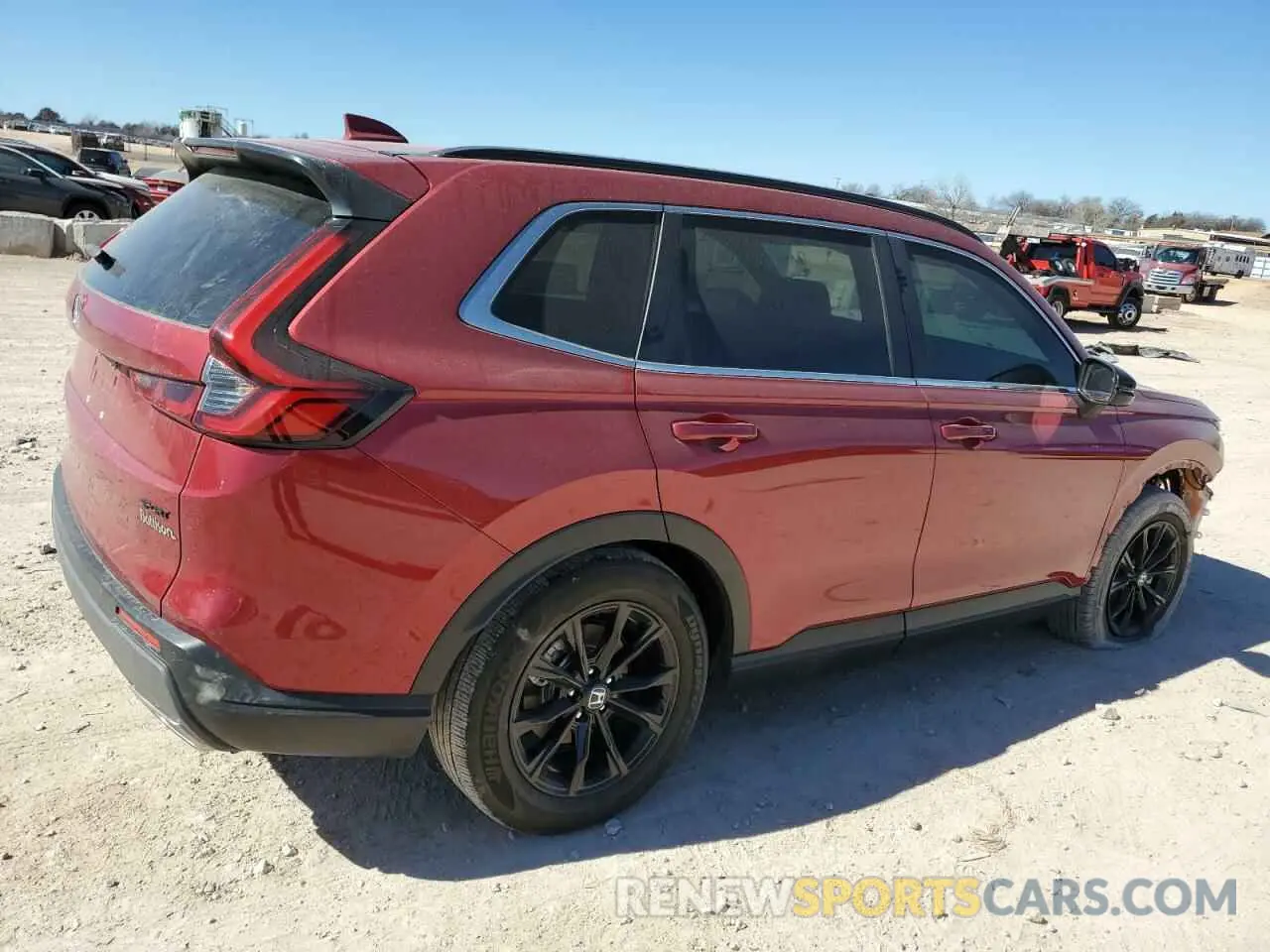 3 fotografías del automóvil dañado 7FARS5H85RE037976 HONDA CRV 2024