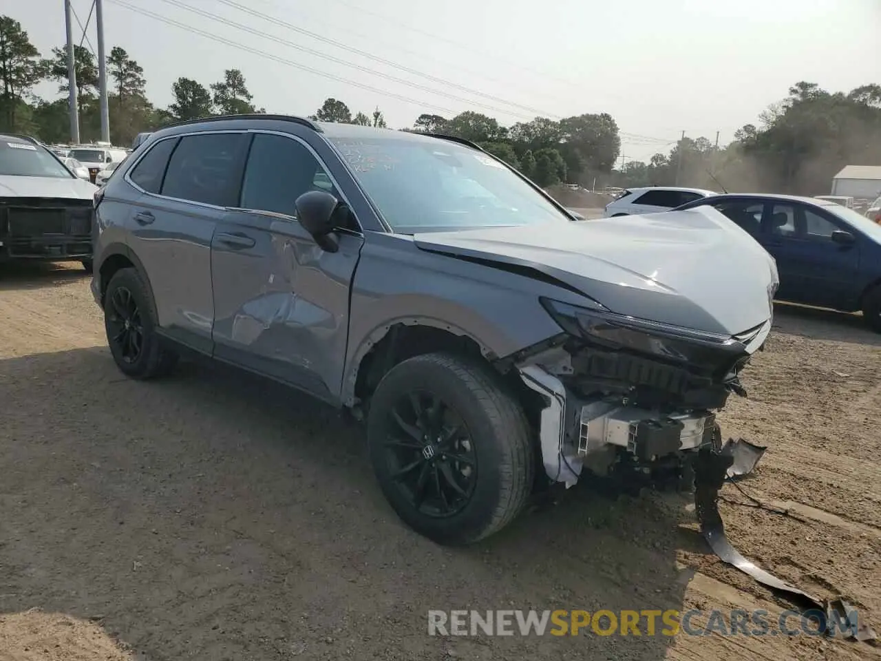 4 fotografías del automóvil dañado 7FARS6H54RE078336 HONDA CRV 2024