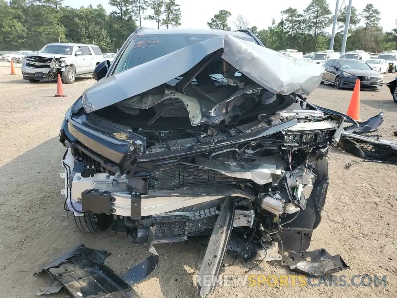 5 fotografías del automóvil dañado 7FARS6H54RE078336 HONDA CRV 2024