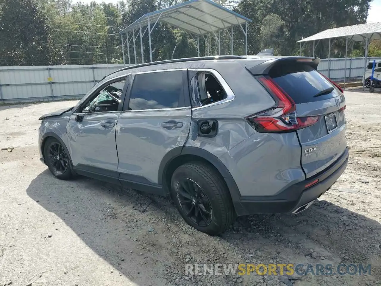 2 fotografías del automóvil dañado 7FARS6H55RE012605 HONDA CRV 2024