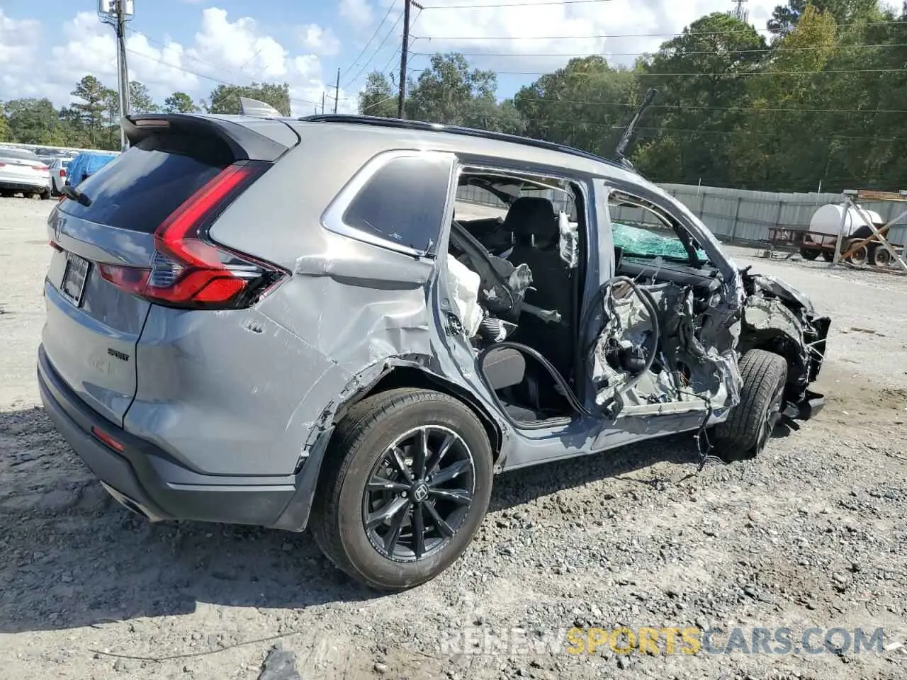3 fotografías del automóvil dañado 7FARS6H55RE012605 HONDA CRV 2024