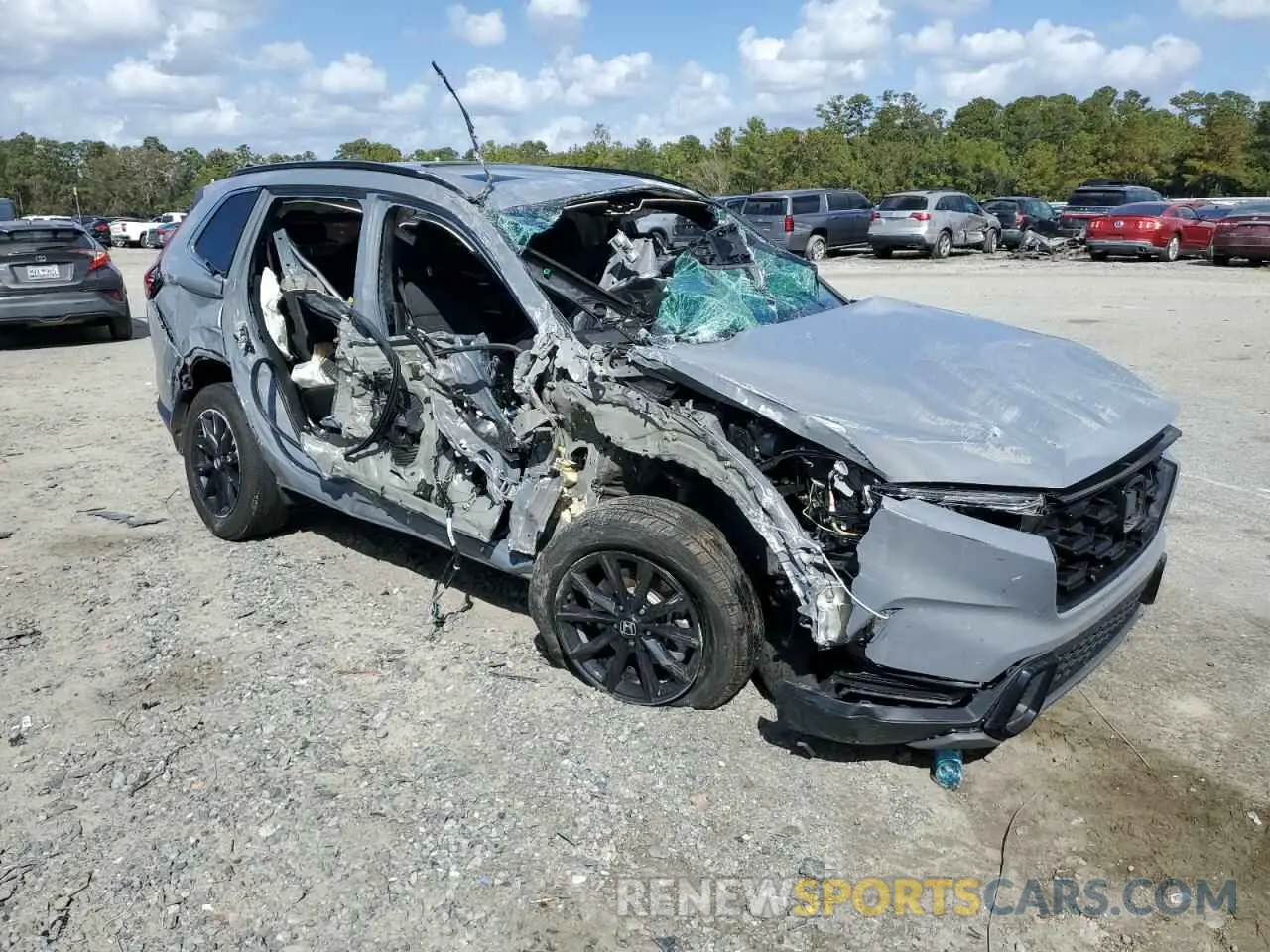 4 fotografías del automóvil dañado 7FARS6H55RE012605 HONDA CRV 2024