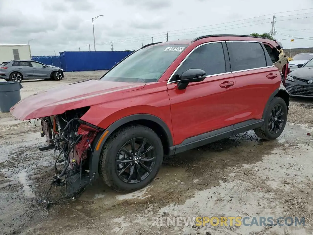 1 fotografías del automóvil dañado 7FARS6H57RE071414 HONDA CRV 2024