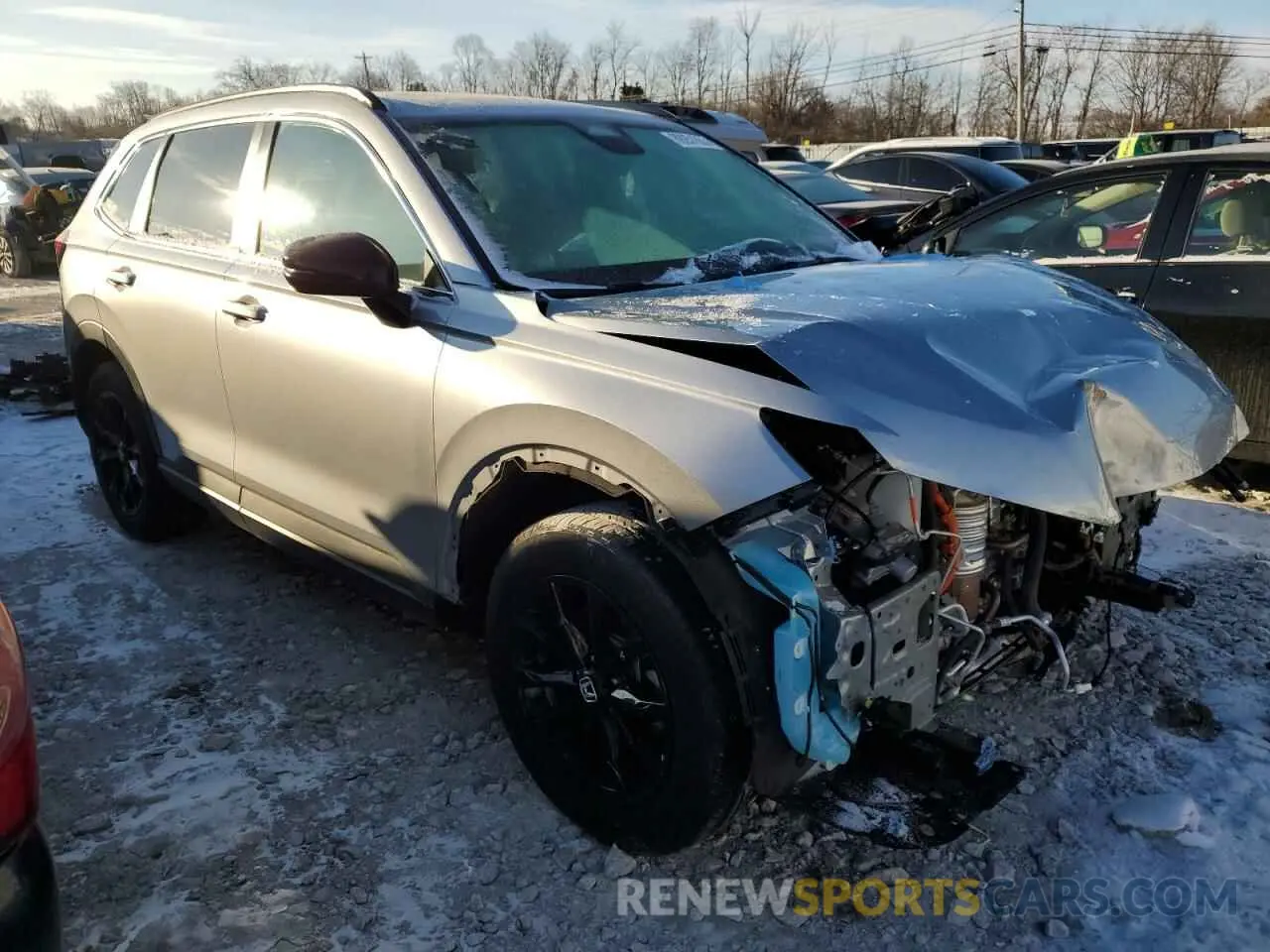 4 fotografías del automóvil dañado 7FARS6H82RE000065 HONDA CRV 2024