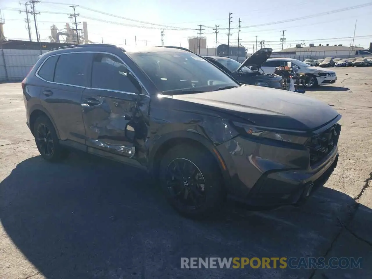 4 fotografías del automóvil dañado 7FARS6H82RE024835 HONDA CRV 2024