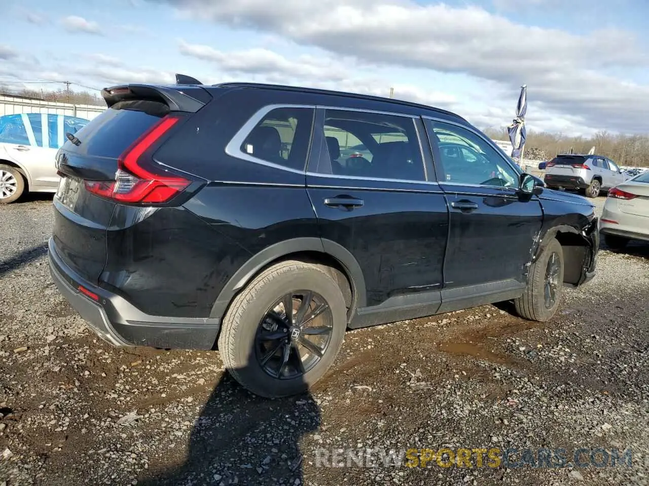 3 fotografías del automóvil dañado 7FARS6H84RE056556 HONDA CRV 2024