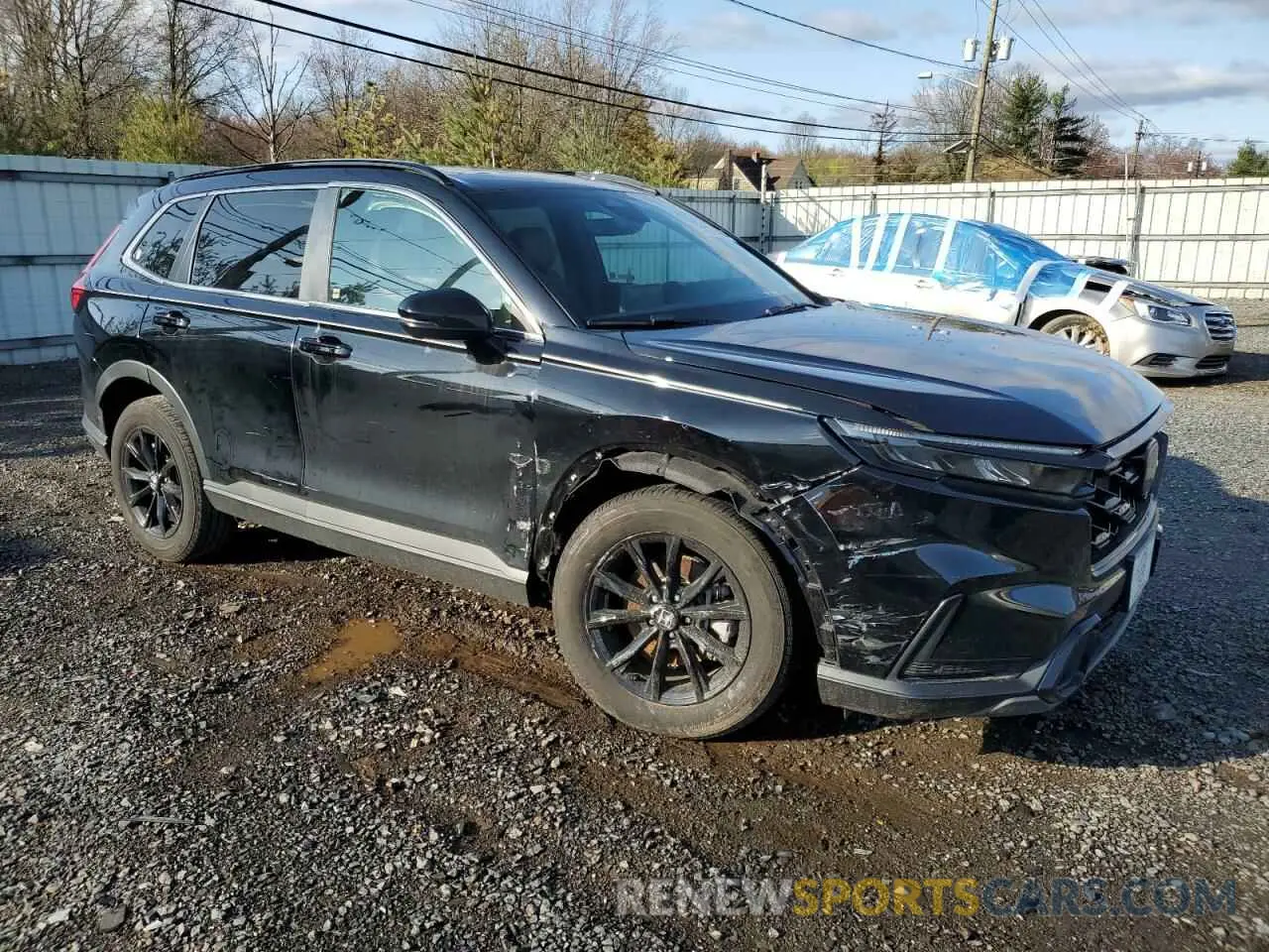 4 fotografías del automóvil dañado 7FARS6H84RE056556 HONDA CRV 2024