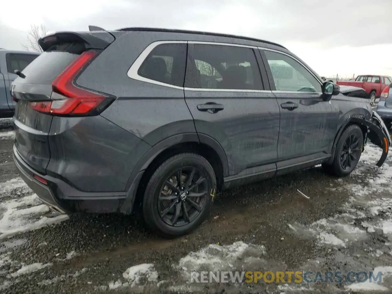3 fotografías del automóvil dañado 7FARS6H87RE033661 HONDA CRV 2024