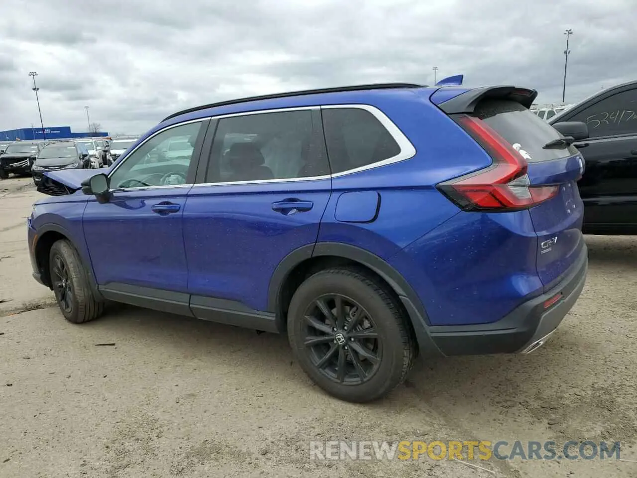 2 fotografías del automóvil dañado 7FARS6H87RE078969 HONDA CRV 2024