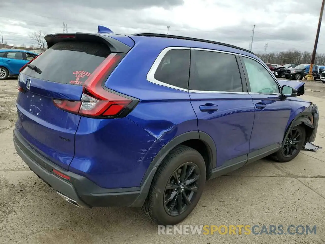 3 fotografías del automóvil dañado 7FARS6H87RE078969 HONDA CRV 2024