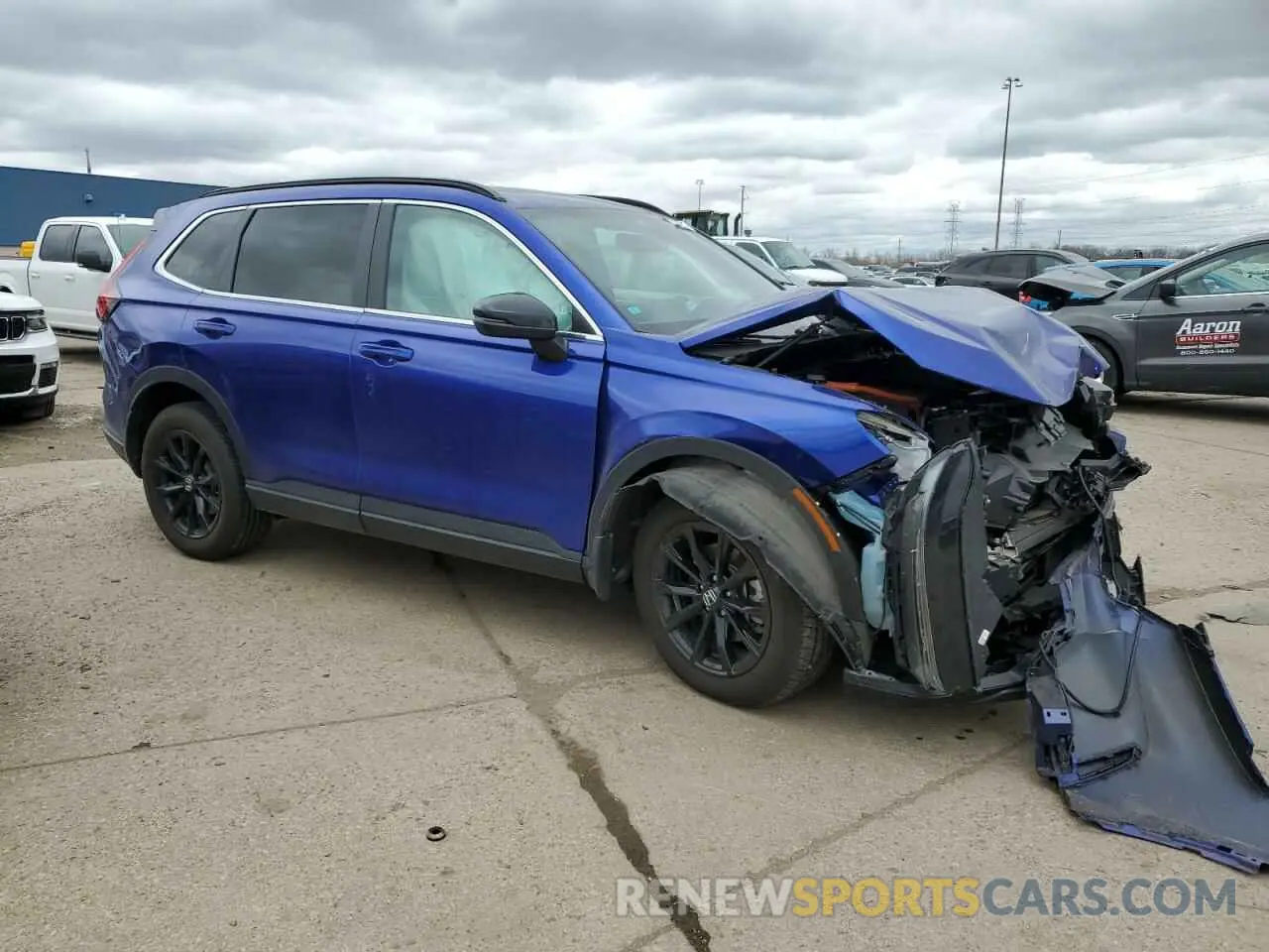 4 fotografías del automóvil dañado 7FARS6H87RE078969 HONDA CRV 2024