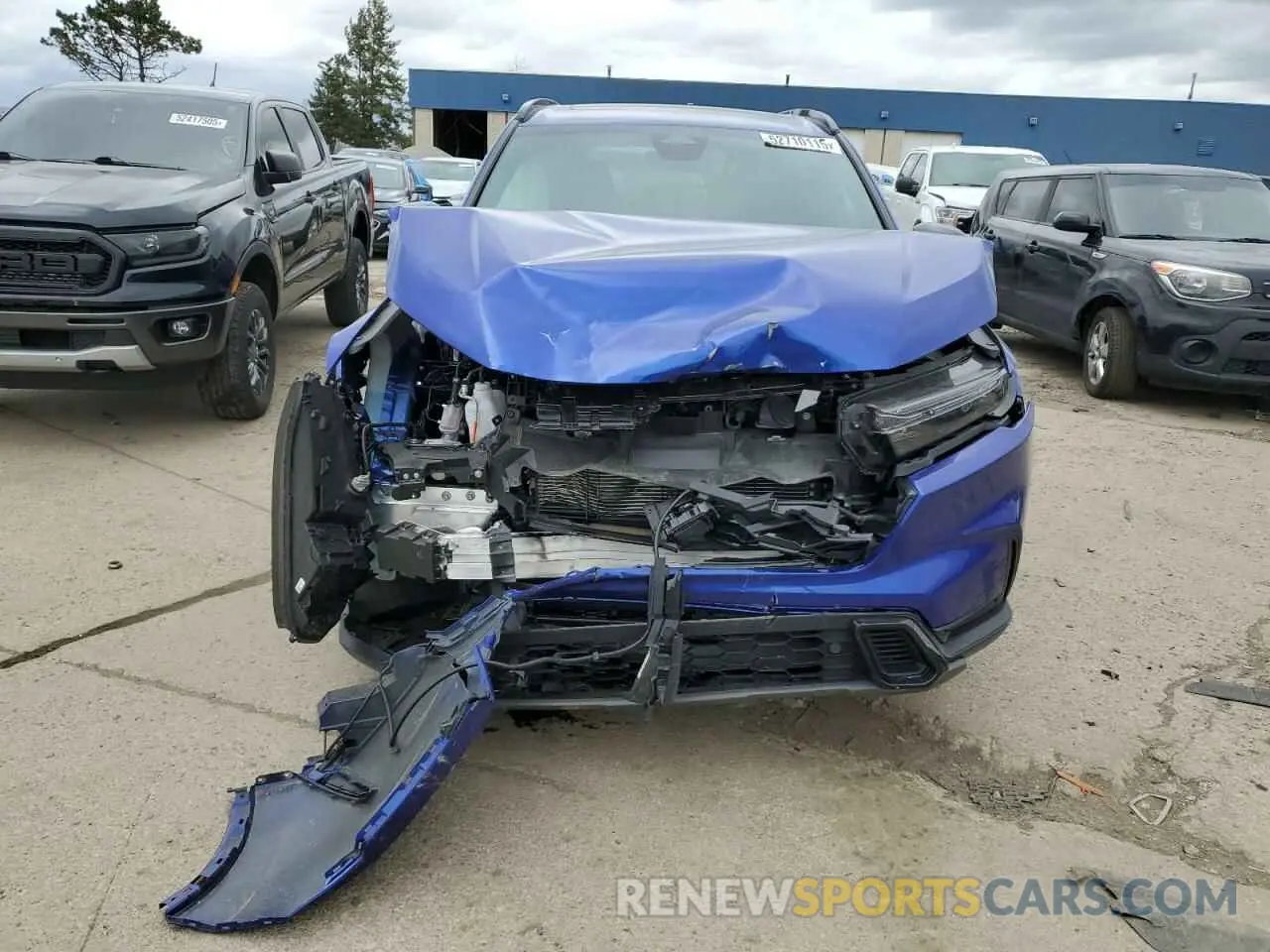 5 fotografías del automóvil dañado 7FARS6H87RE078969 HONDA CRV 2024