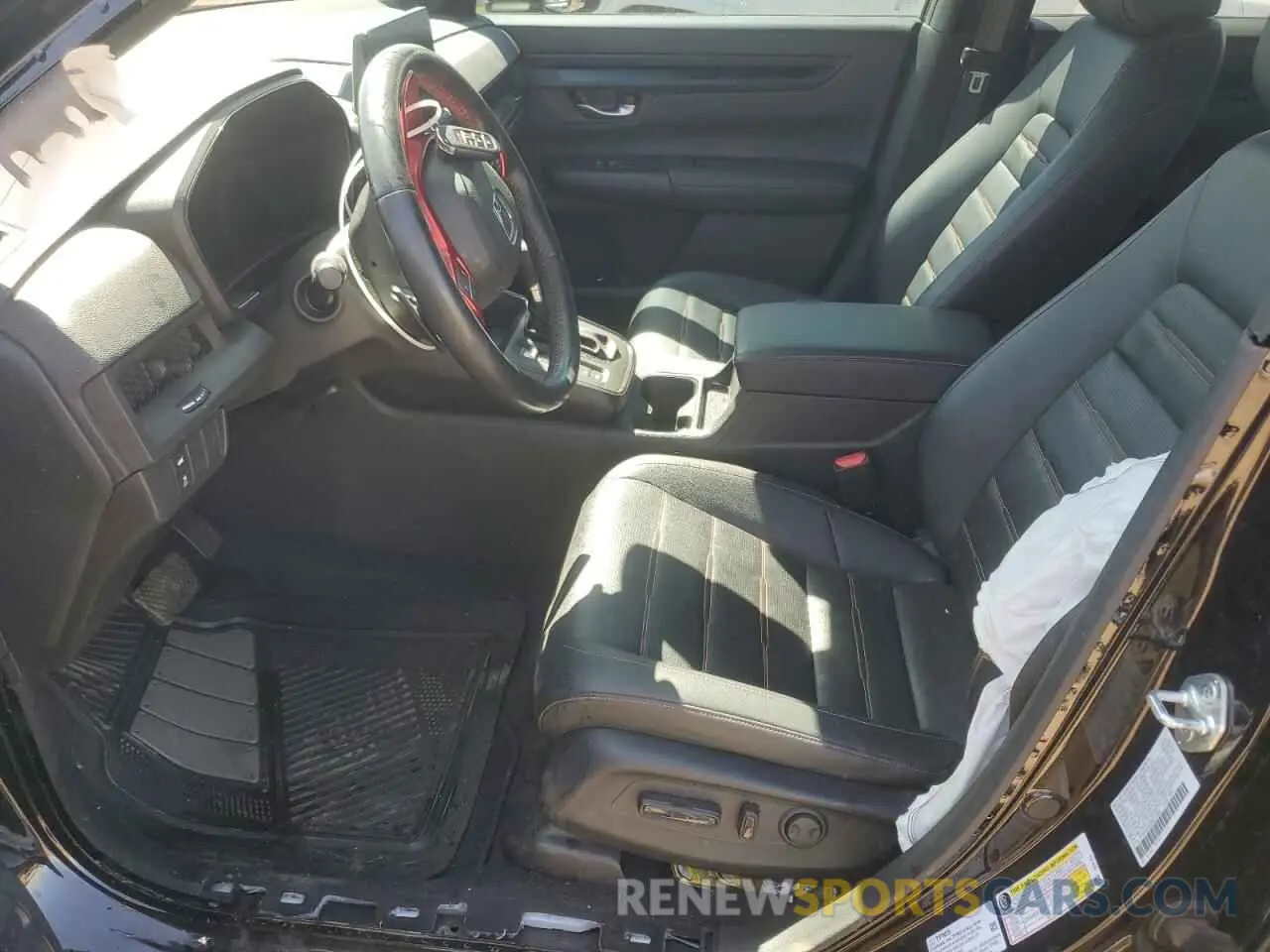 7 fotografías del automóvil dañado 7FARS6H88RE019008 HONDA CRV 2024