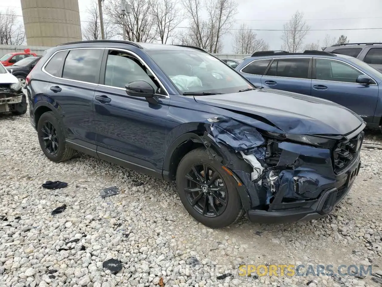 4 fotografías del automóvil dañado 7FARS6H89RE064717 HONDA CRV 2024