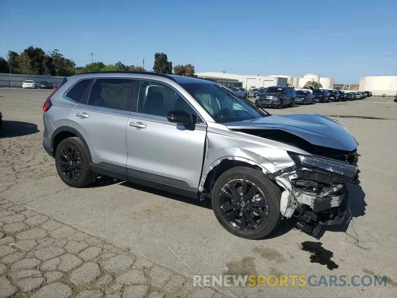 4 fotografías del automóvil dañado 7FARS6H90RE035583 HONDA CRV 2024