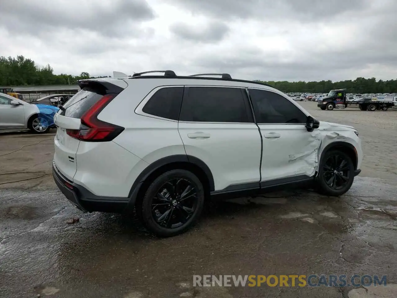 3 fotografías del automóvil dañado 7FARS6H94RE038681 HONDA CRV 2024