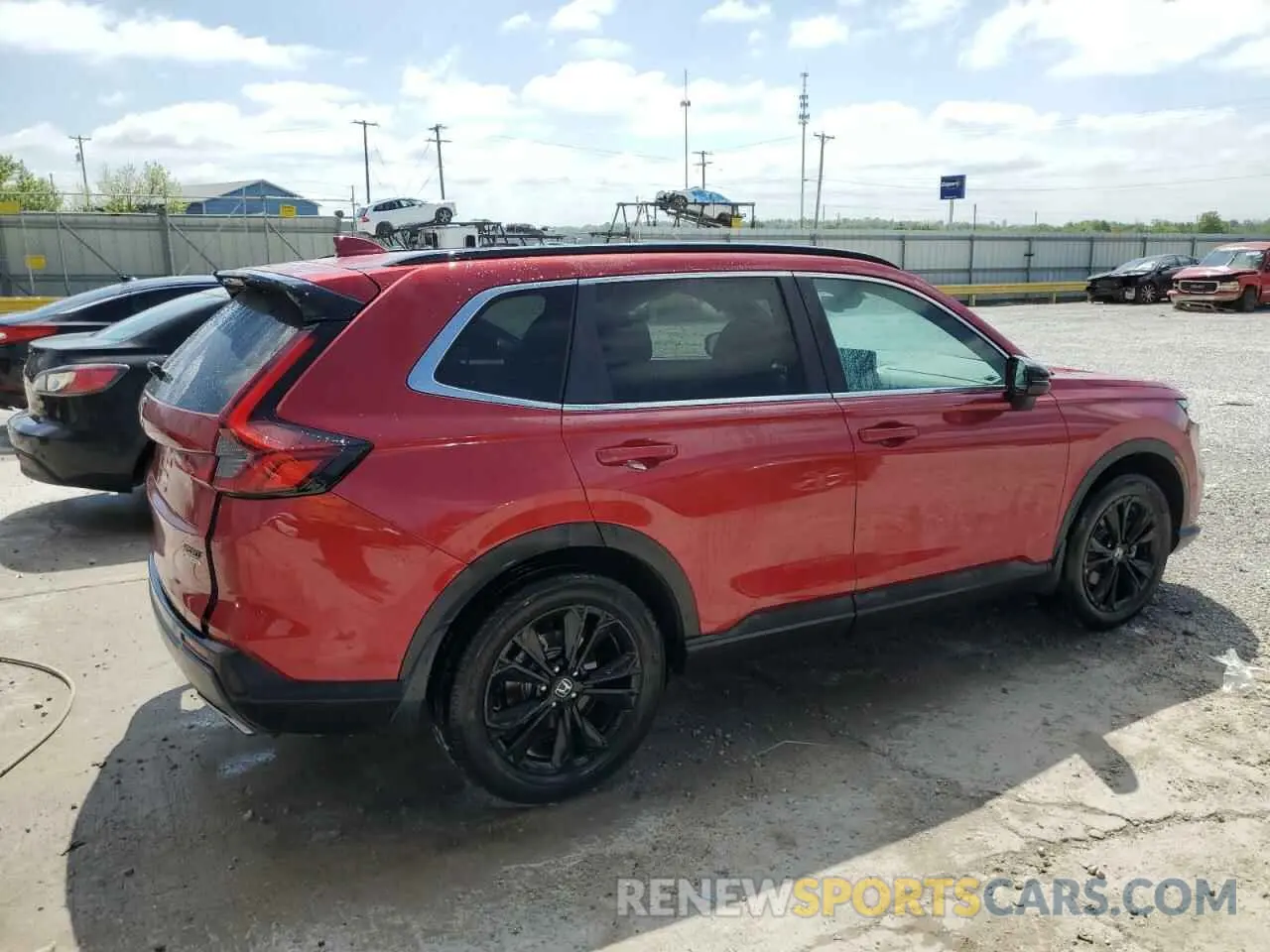 3 fotografías del automóvil dañado 7FARS6H95RE005771 HONDA CRV 2024