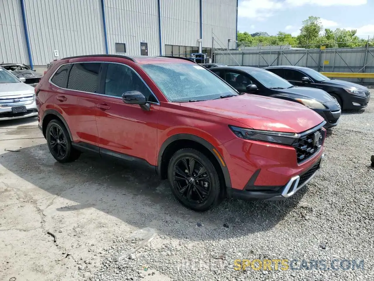 4 fotografías del automóvil dañado 7FARS6H95RE005771 HONDA CRV 2024
