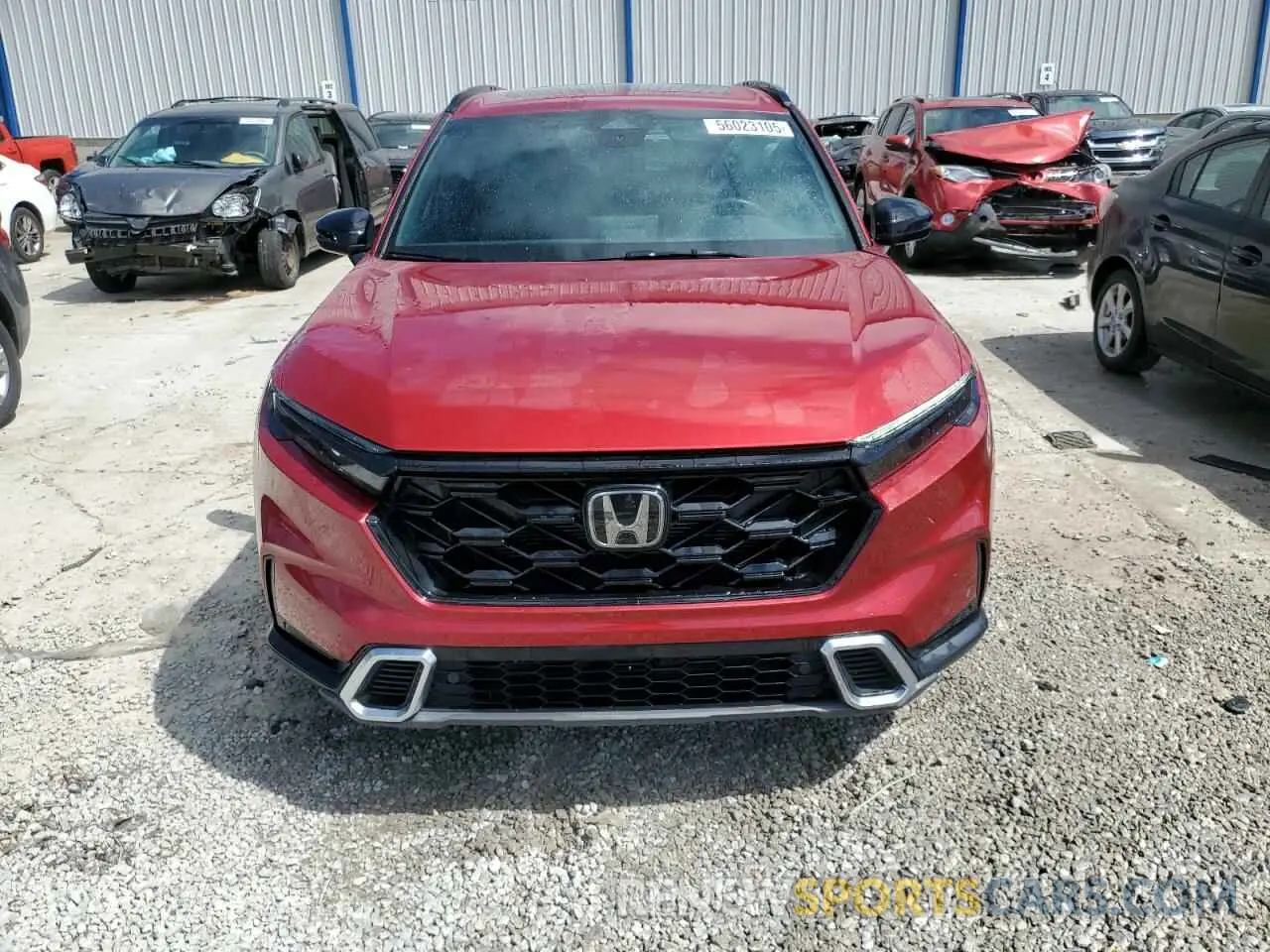 5 fotografías del automóvil dañado 7FARS6H95RE005771 HONDA CRV 2024