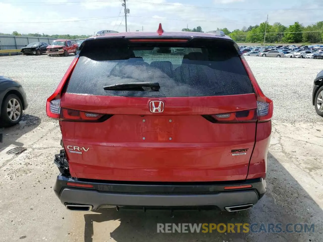 6 fotografías del automóvil dañado 7FARS6H95RE005771 HONDA CRV 2024