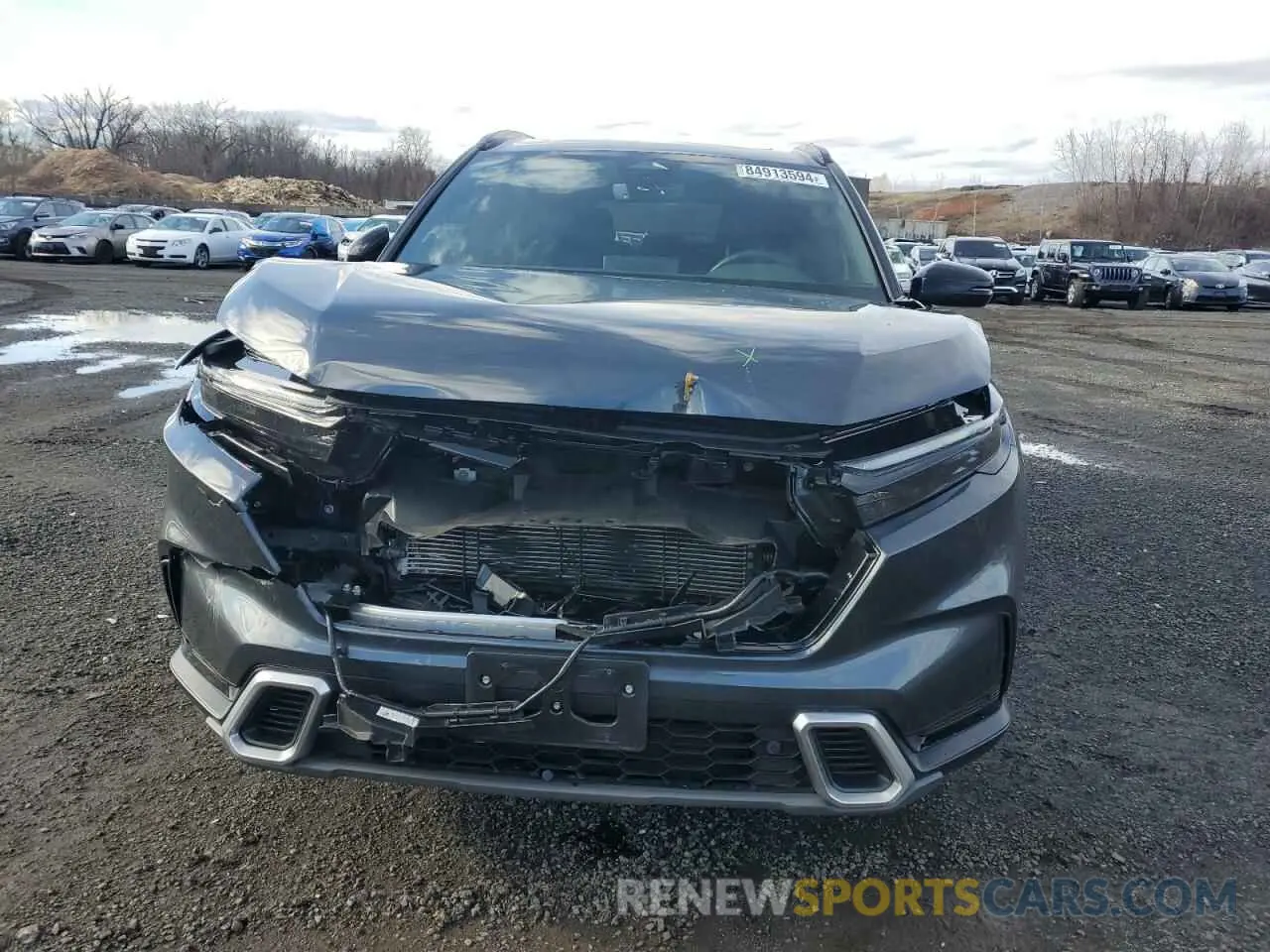 5 fotografías del automóvil dañado 7FARS6H95RE019797 HONDA CRV 2024