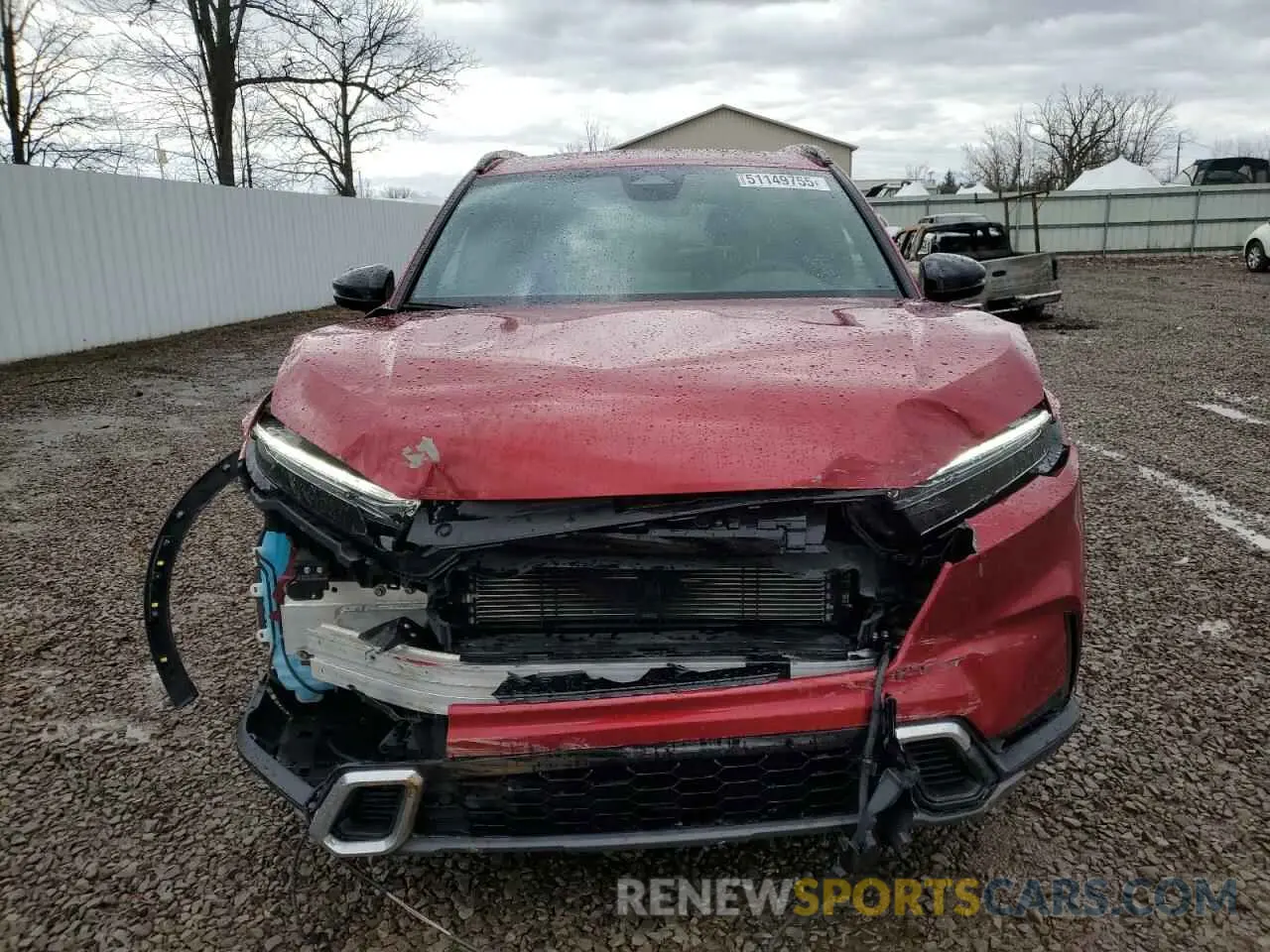5 fotografías del automóvil dañado 7FARS6H95RE023090 HONDA CRV 2024