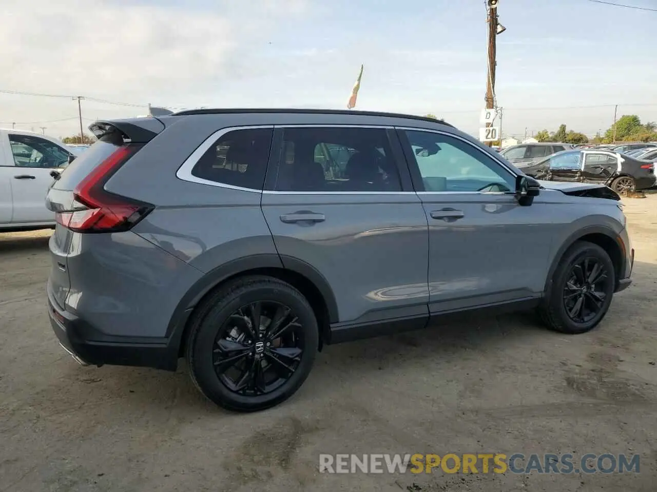 3 fotografías del automóvil dañado 7FARS6H95RE068076 HONDA CRV 2024