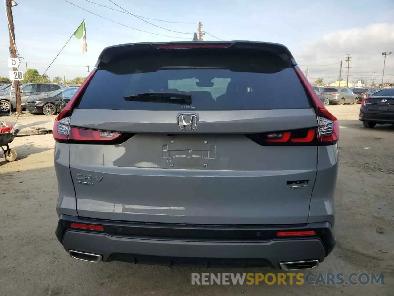 6 fotografías del automóvil dañado 7FARS6H95RE068076 HONDA CRV 2024