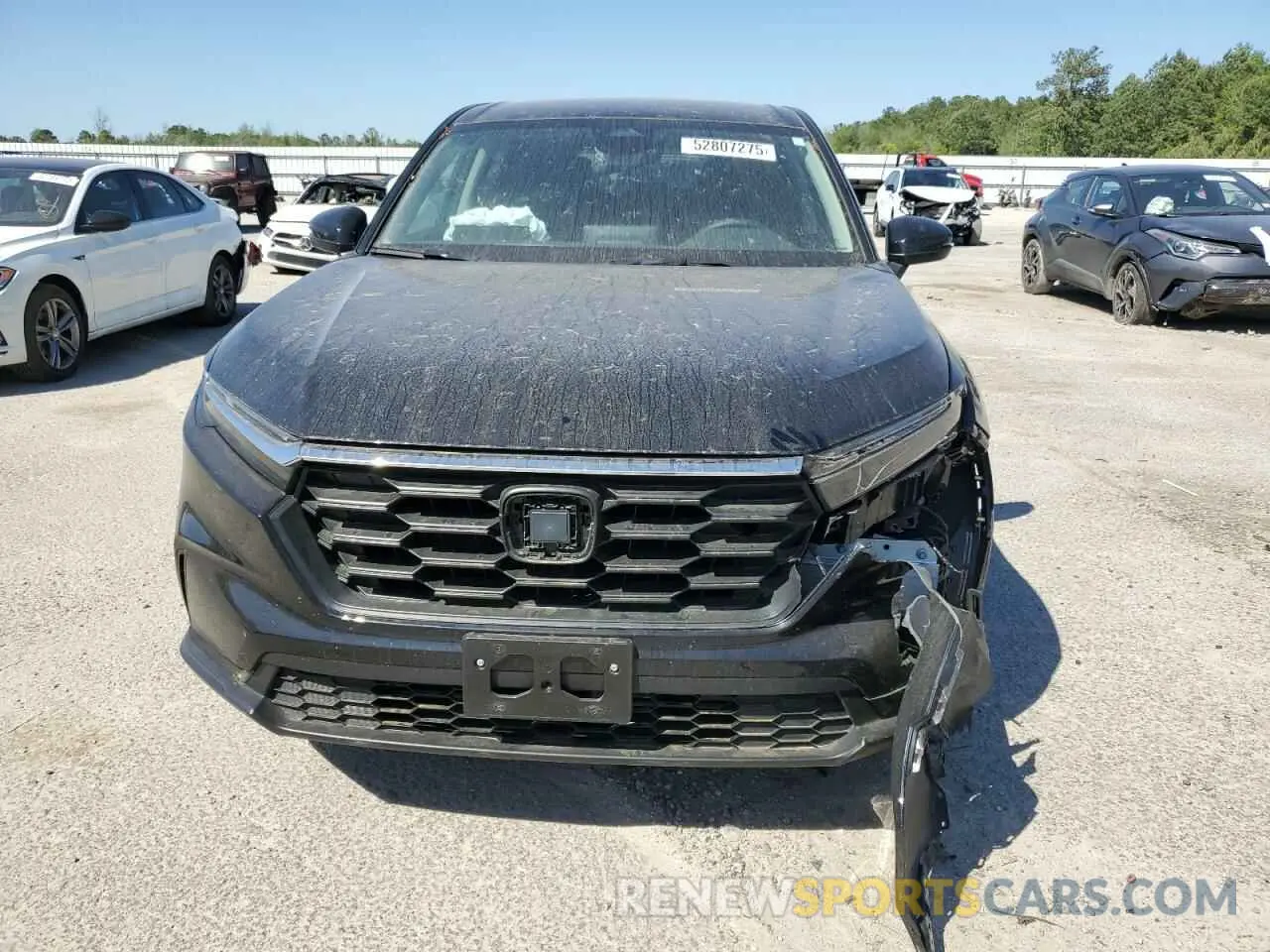 5 fotografías del automóvil dañado 2HKRS3H2XSH308999 HONDA CRV 2025