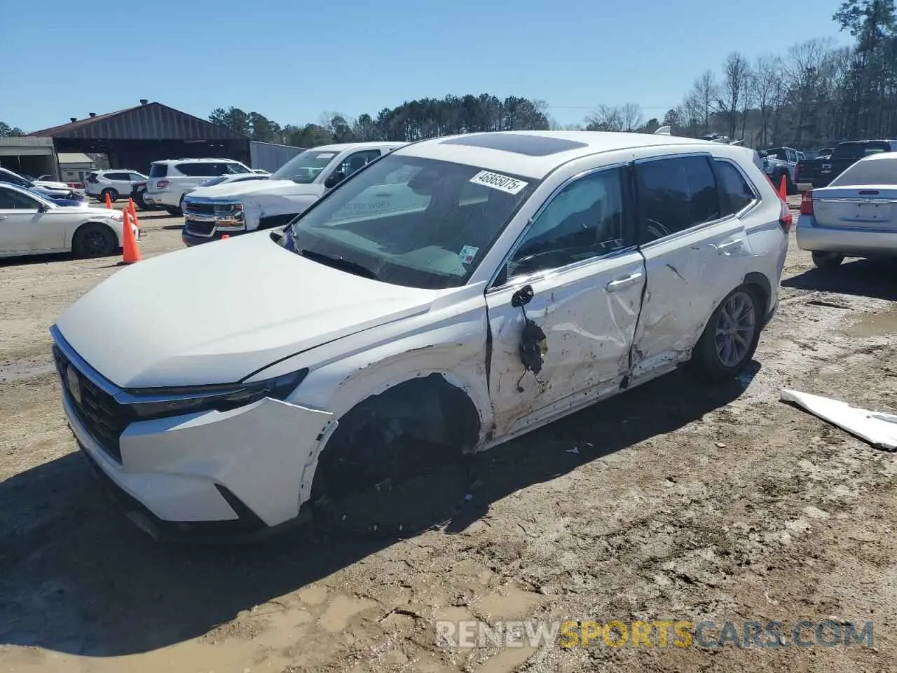 1 fotografías del automóvil dañado 2HKRS3H40SH307622 HONDA CRV 2025
