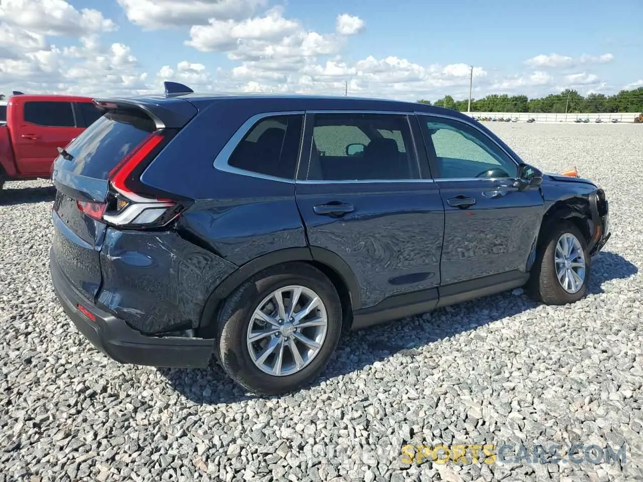 3 fotografías del automóvil dañado 2HKRS3H40SH311427 HONDA CRV 2025