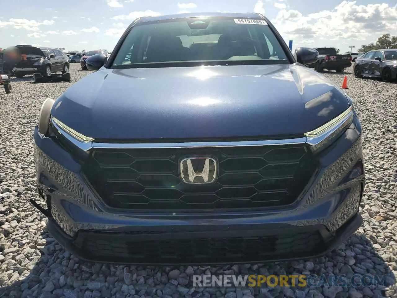 5 fotografías del automóvil dañado 2HKRS3H40SH311427 HONDA CRV 2025