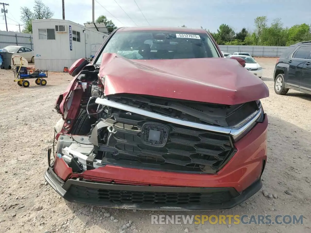 5 fotografías del automóvil dañado 2HKRS3H40SH315378 HONDA CRV 2025