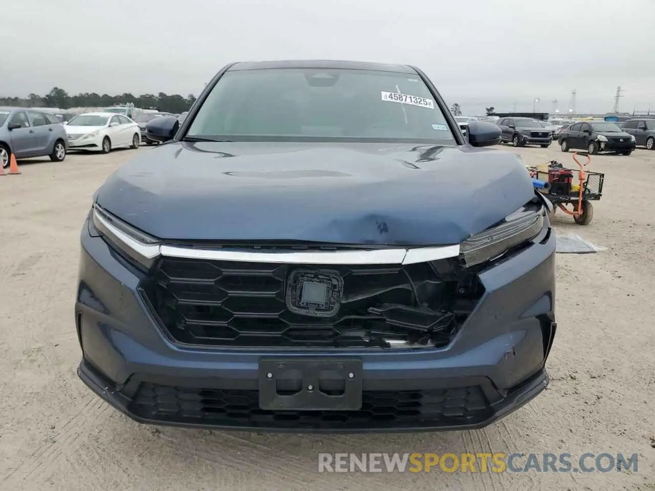 5 fotografías del automóvil dañado 2HKRS3H44SH313620 HONDA CRV 2025