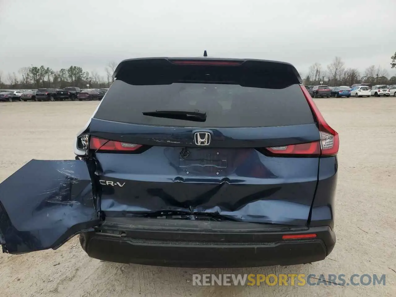 6 fotografías del automóvil dañado 2HKRS3H44SH313620 HONDA CRV 2025