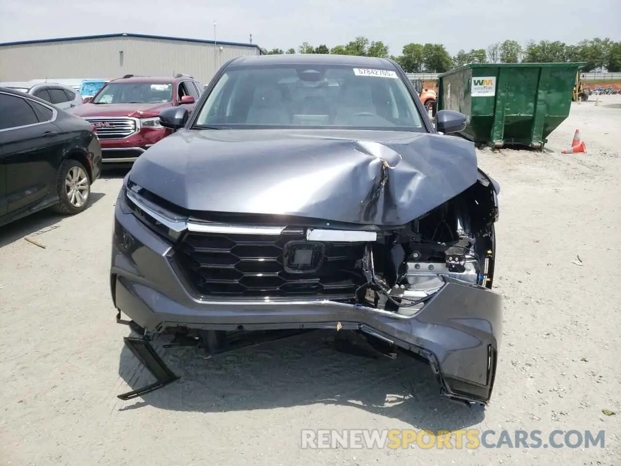 5 fotografías del automóvil dañado 2HKRS3H47SH315944 HONDA CRV 2025