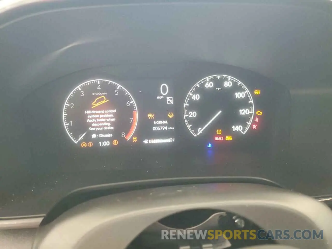 9 fotografías del automóvil dañado 2HKRS3H48SH316147 HONDA CRV 2025
