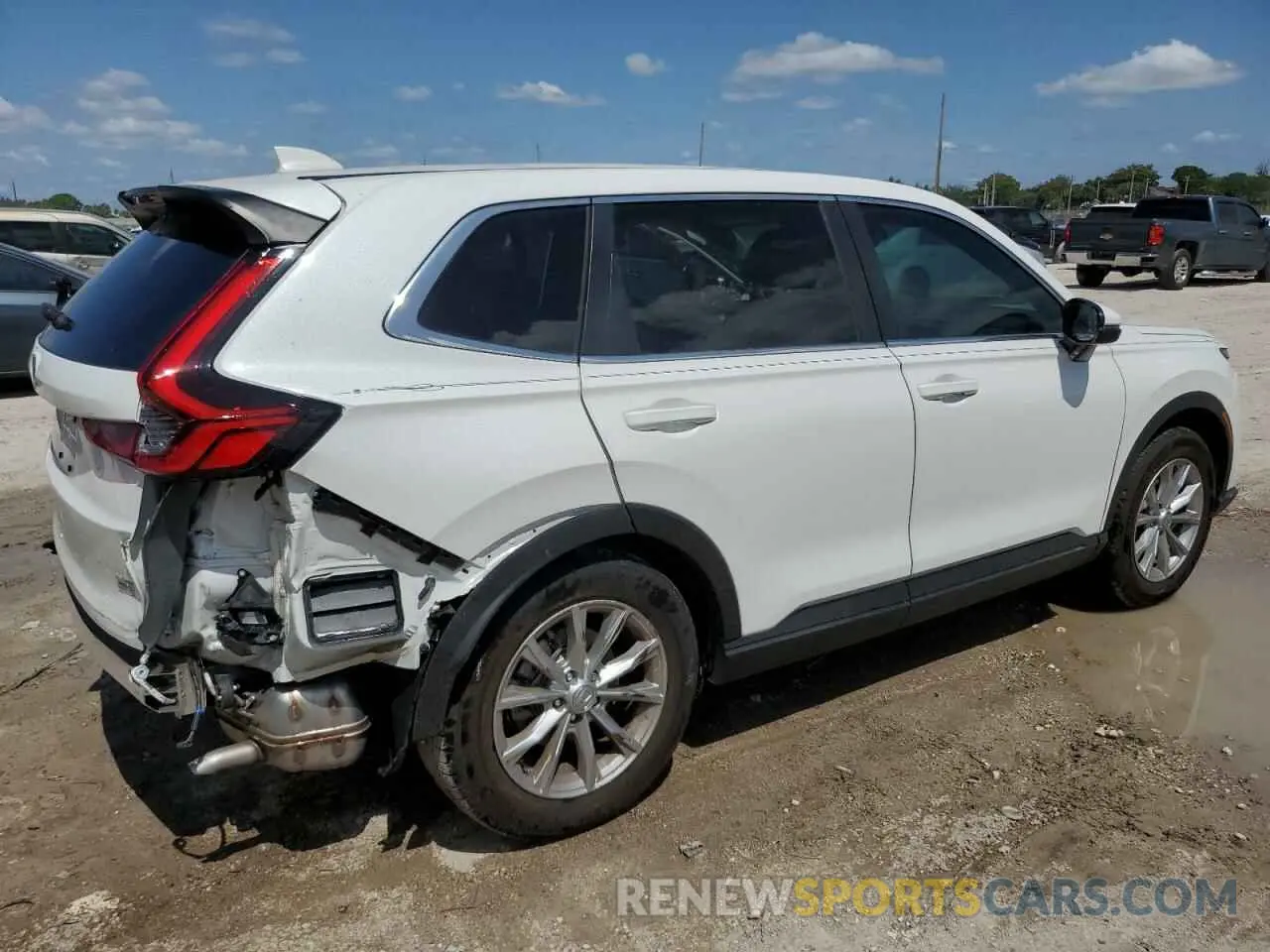 3 fotografías del automóvil dañado 2HKRS3H48SH318139 HONDA CRV 2025