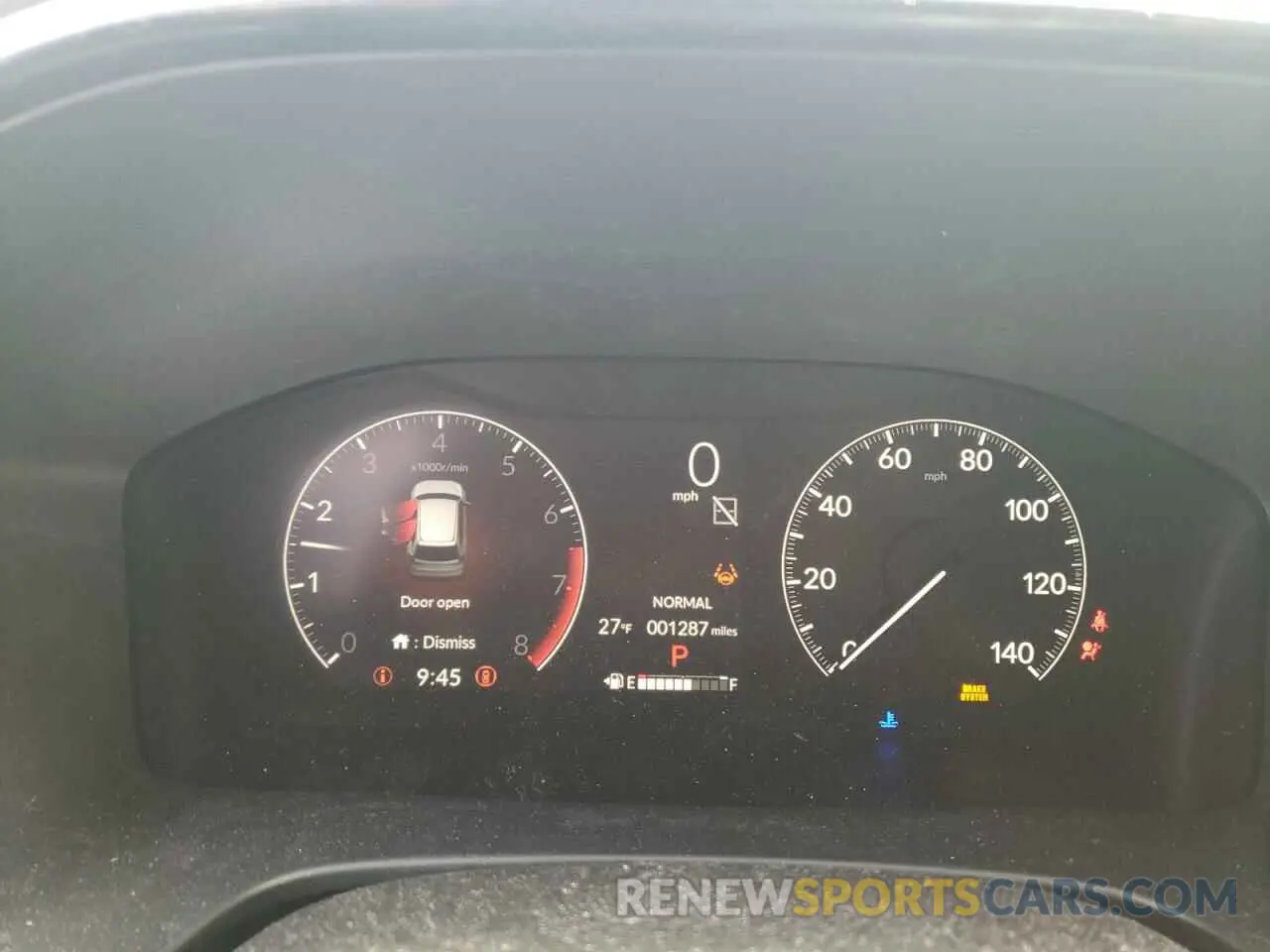 9 fotografías del automóvil dañado 2HKRS3H70SH318548 HONDA CRV 2025
