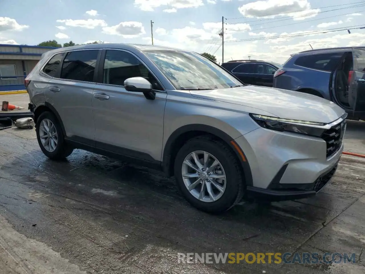 4 fotografías del automóvil dañado 2HKRS3H75SH321235 HONDA CRV 2025
