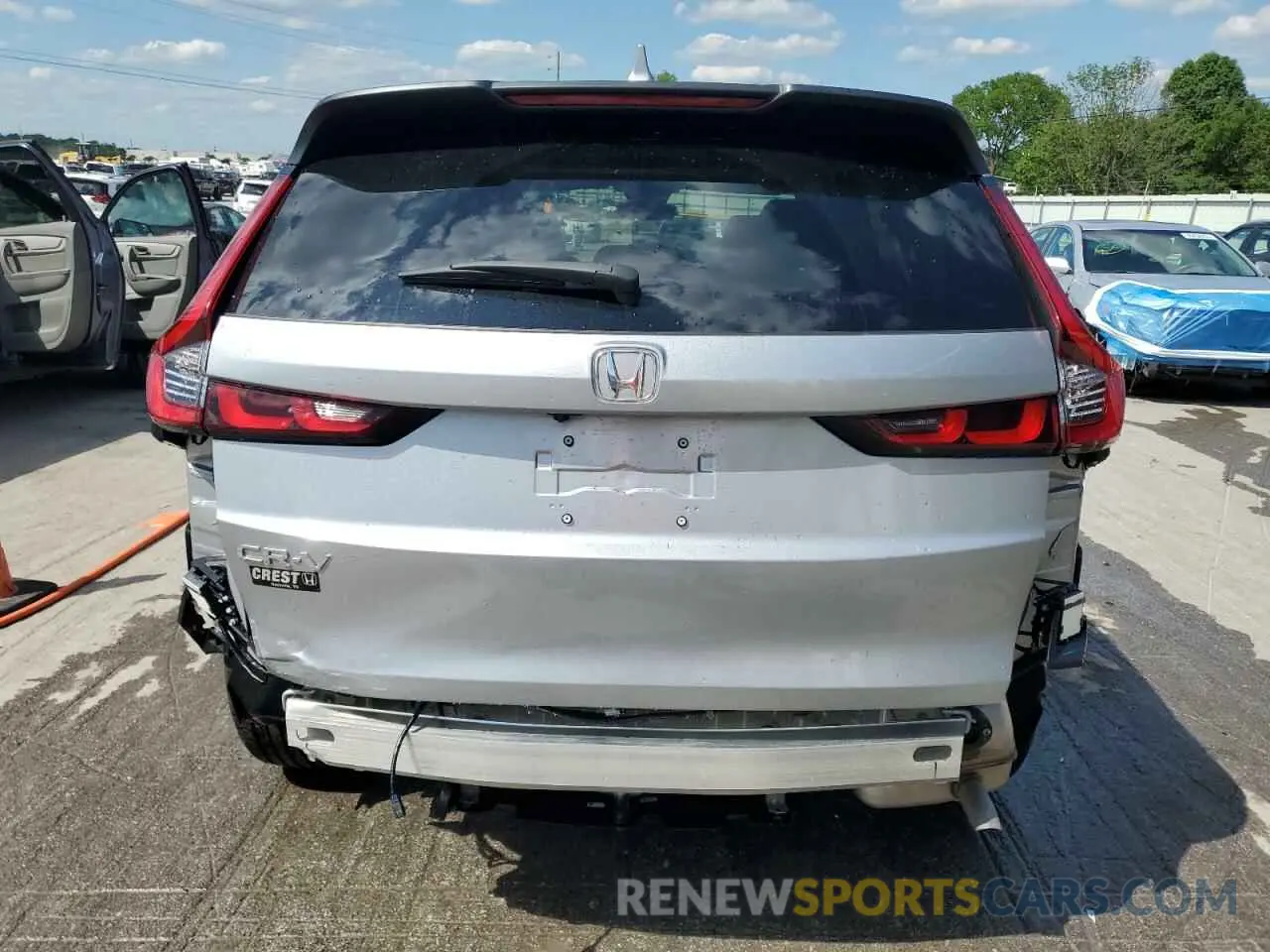 6 fotografías del automóvil dañado 2HKRS3H75SH321235 HONDA CRV 2025