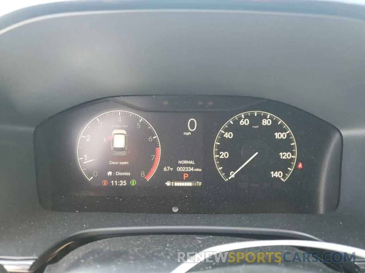 9 fotografías del automóvil dañado 2HKRS3H77SH307174 HONDA CRV 2025