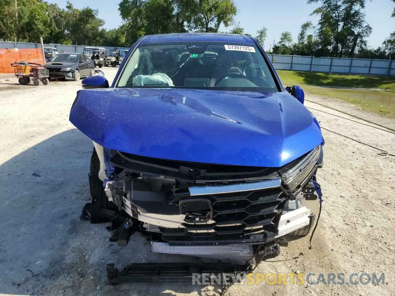 5 fotografías del automóvil dañado 2HKRS4H21SH435422 HONDA CRV 2025